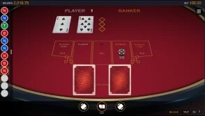 Squeeze RNG Baccarat by Switch at 1xBet Casino