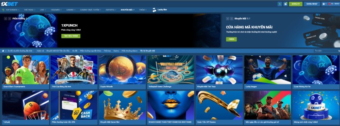 1xBet chương trình khuyến