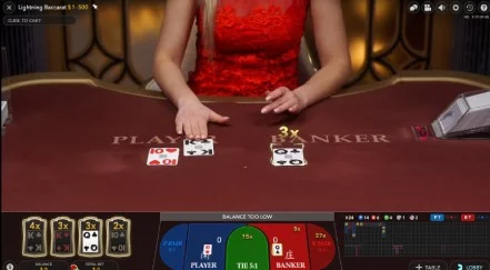Lightning Baccarat