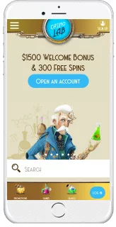Casino Lab is accessible via smartphones or tablet devices