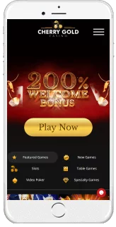 Cherry Gold is well optimized for mobile casino gaming