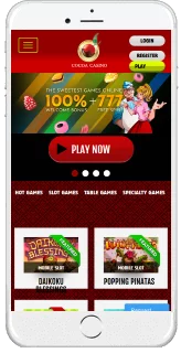 Cocoa Casino is well optimized for mobile gaming