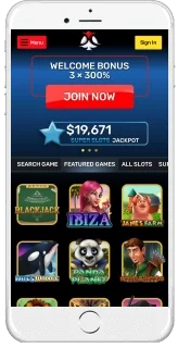 Drake Casino is optimized for mobile play