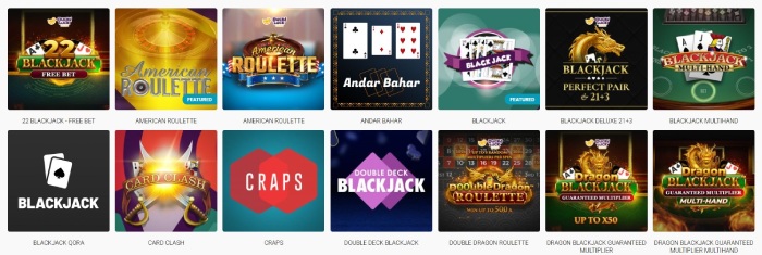 Games at DuckyLuck Casino