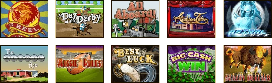 The impressive range of slot titles at Golden Lion