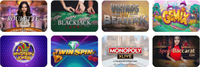 Kassu Casino offers more than 1,300 games
