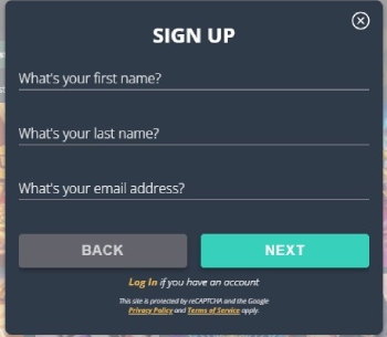 Roaring 21 Casino Registration