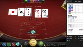 Vegas Hero Casino Offers Punto Banco by Red Tiger